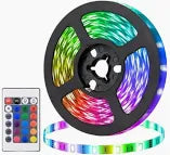 RGB LED Strip Lights 32.8ft WiFi LED Light Strips Works with Alexa Google Assist