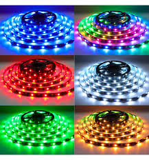 RGB LED Strip Lights 32.8ft WiFi LED Light Strips Works with Alexa Google Assist